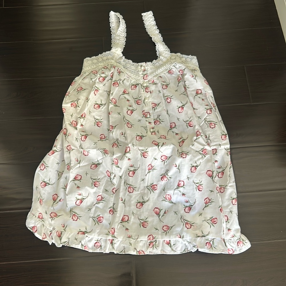 Nightflowers New York Vintage Nightgown Medium Size - New